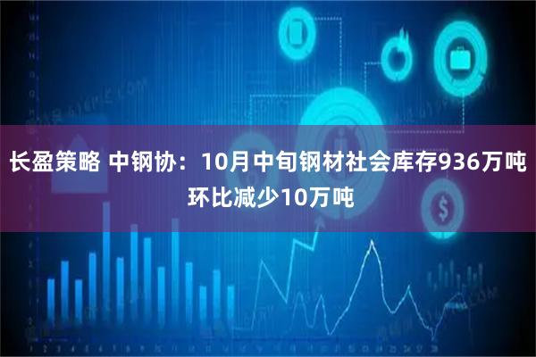 长盈策略 中钢协：10月中旬钢材社会库存936万吨 环比减少10万吨
