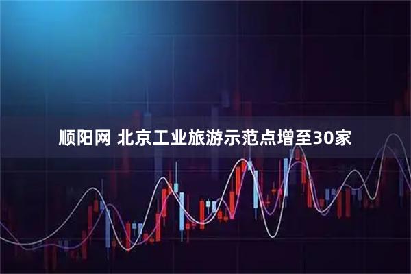 顺阳网 北京工业旅游示范点增至30家